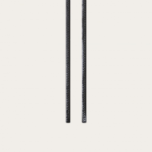 Sznurowadła Roma, czarny połysk | Balagan Studio