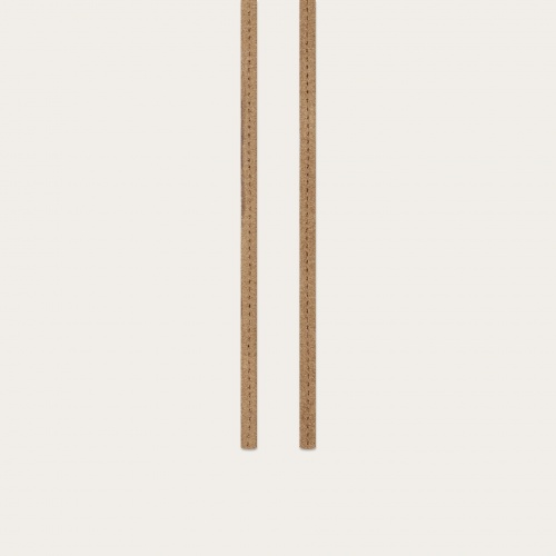 Shoelaces Roma, caramel suede | Balagan Studio