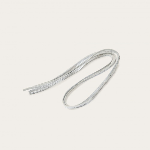 Shoelaces Roma, silver