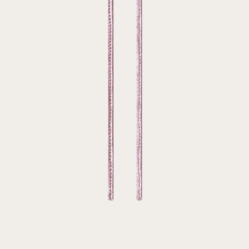 Shoelaces Batsheva, metallic pink | Balagan Studio