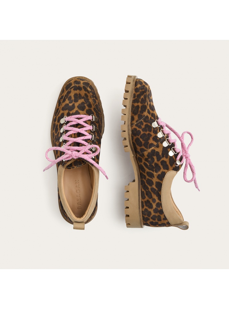 Dolomiti półbuty, cętki welur | Balagan Studio