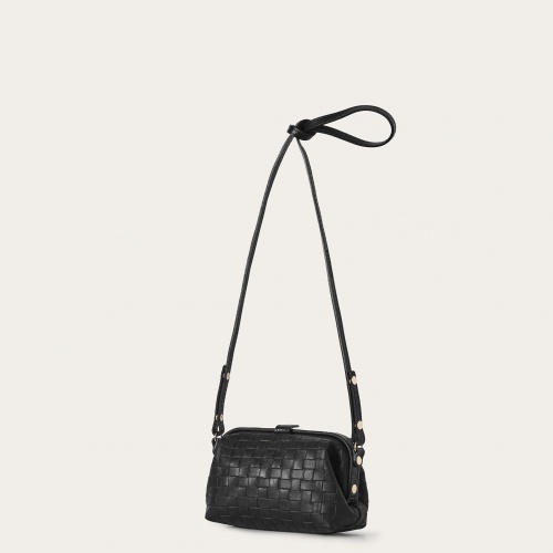Rofe Bag S, matte black braid | Balagan Studio