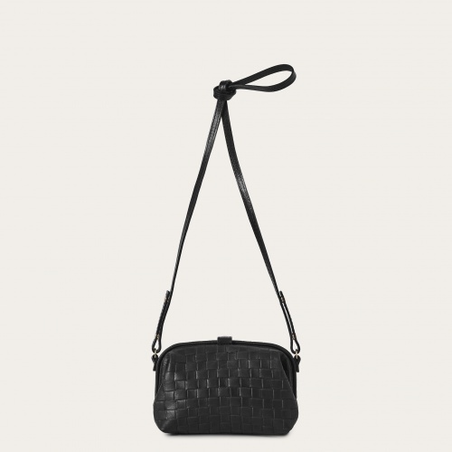 Rofe Bag S, matte black braid