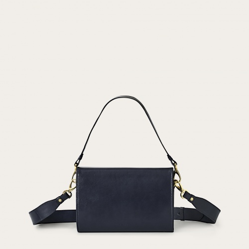 GALA-CROSSBODY TOTE - NAVY/TAN GALA-CROSSBODY TOTE - NAVY/TAN