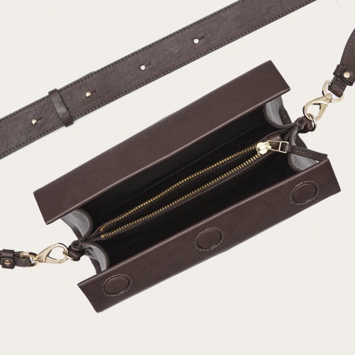 Gala torebka M, czekoladowy brąz | Balagan Studio