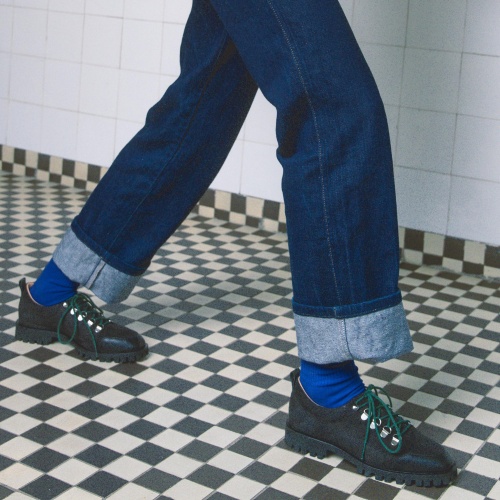 Dolomiti Flats, black nubuck | Balagan Studio