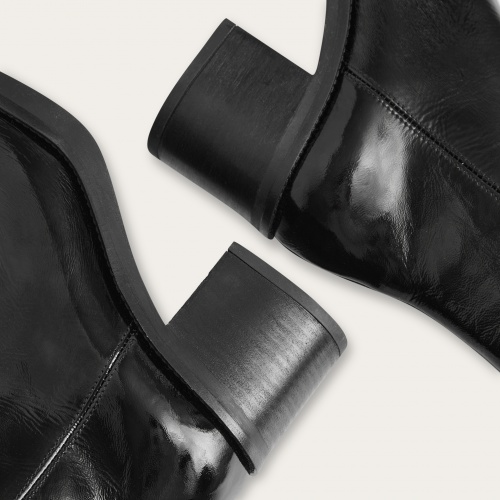 Teken Boots, glossy black | Balagan Studio