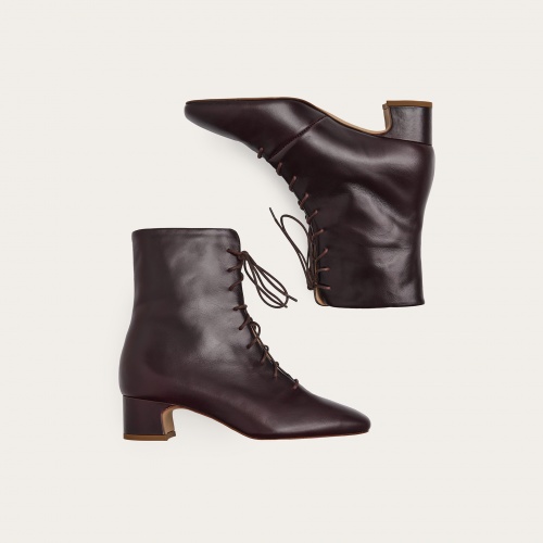 Victoria Boots, mahogany | Balagan Studio