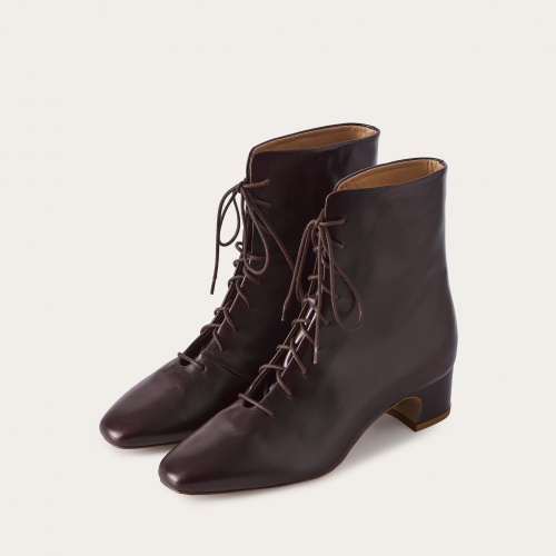 Victoria Boots, mahogany | Balagan Studio