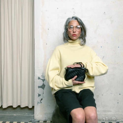 Rofe Bag S, matte black braid | Balagan Studio