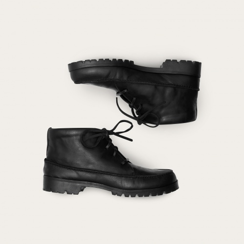 Geva Boots, black rustic | Balagan Studio