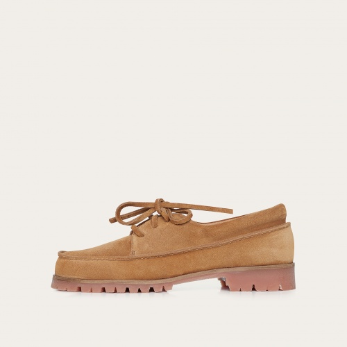 Tefer Flats, caramel velvet | Balagan Studio