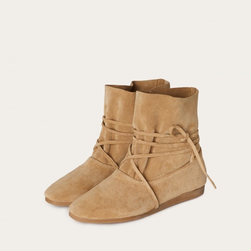Kri Boots, sand velvet | Balagan Studio