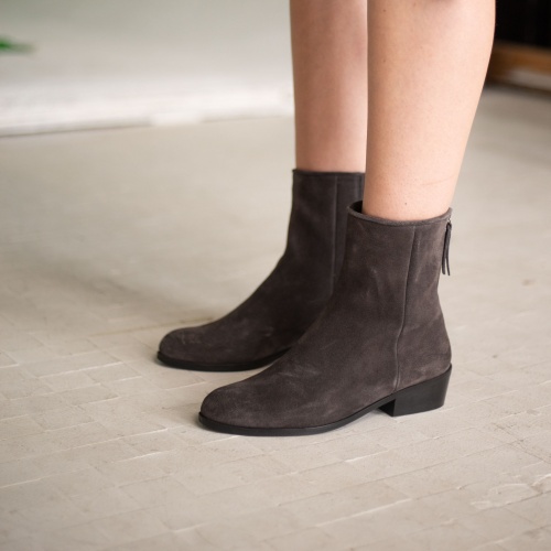 Sus Boots, antracit velvet | Balagan Studio