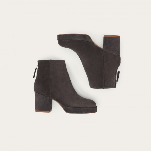 Elton Boots, antracit velvet | Balagan Studio