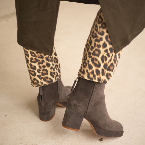 Elton Boots, antracit velvet | Balagan Studio