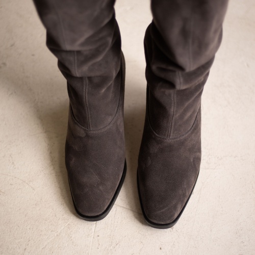 Jane Boots, antracit velvet | Balagan Studio