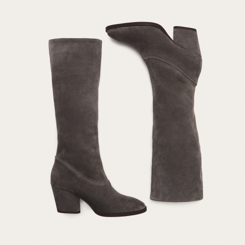 Jane Boots, antracit velvet | Balagan Studio