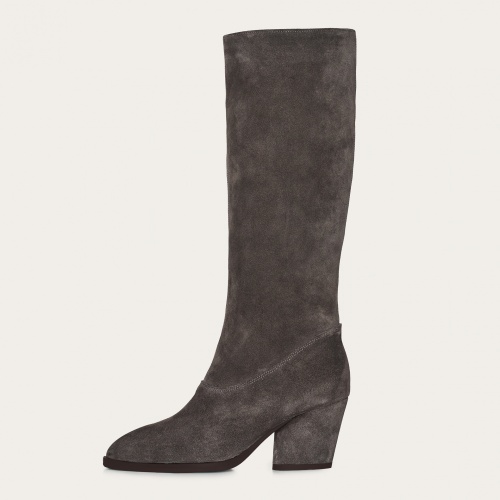 Jane Boots, antracit velvet | Balagan Studio