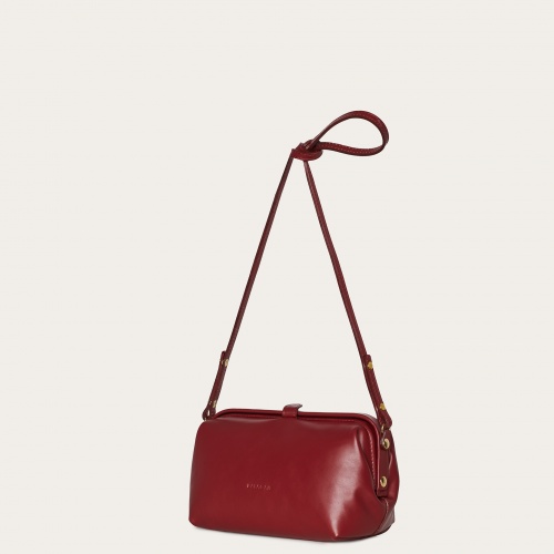 Rofe Bag M, claret OUTLET | Balagan Studio