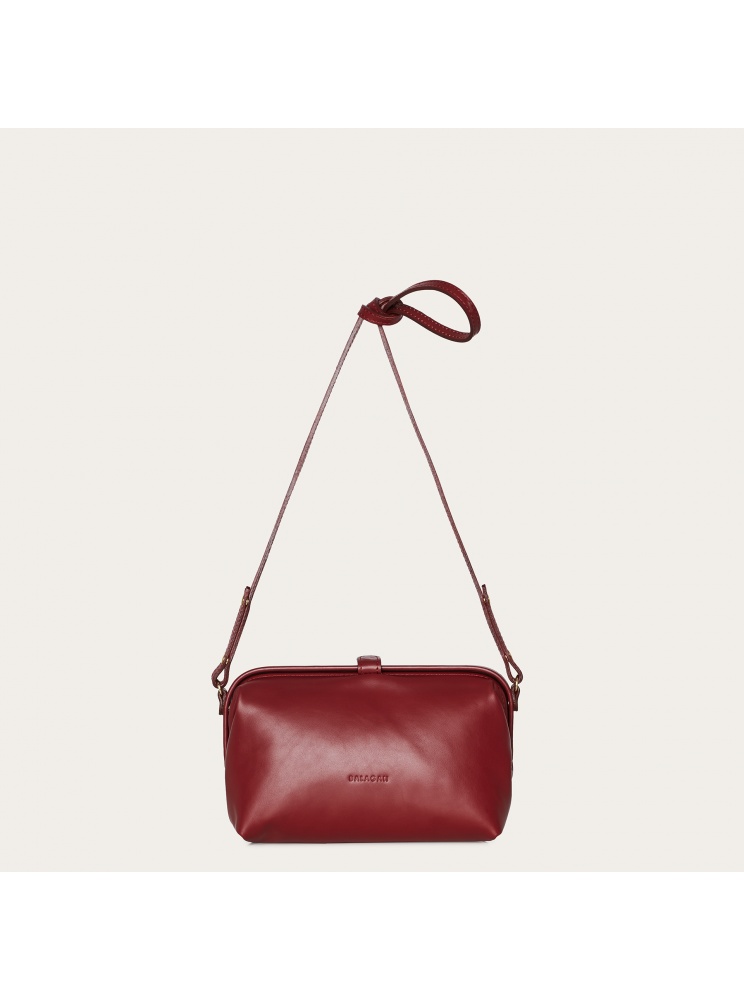 Rofe Bag M, claret OUTLET | Balagan Studio