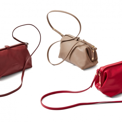 Rofe Bag M, claret OUTLET | Balagan Studio