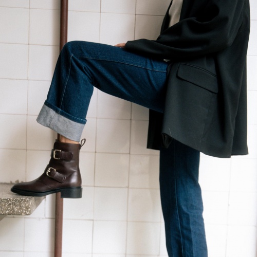 Anya boots, deep brown | Balagan Studio