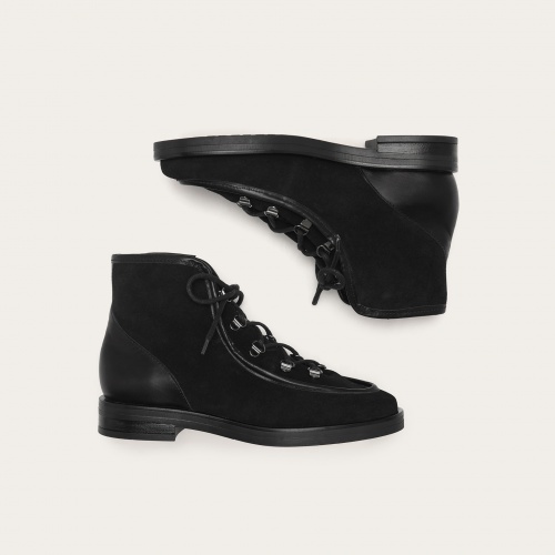 Roe Boots, black velvet| Balagan Studio