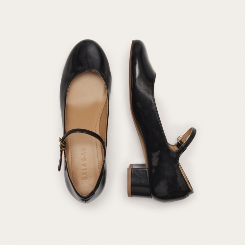 Yafa Heels, glossy black | Balagan Studio