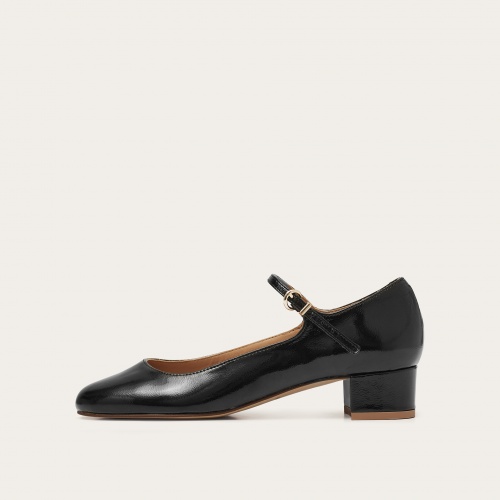 Yafa Heels, glossy black | Balagan Studio