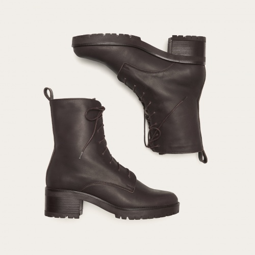 Yehida boots, waxed brown | Balagan Studio