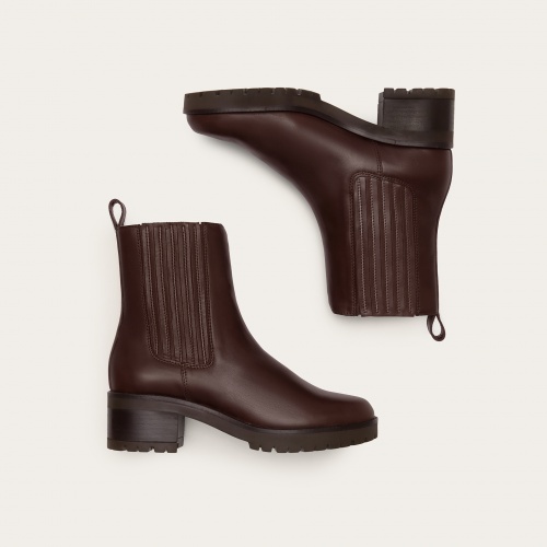 Amida boots, deep brown | Balagan Studio