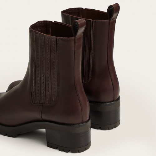 Amida boots, deep brown | Balagan Studio