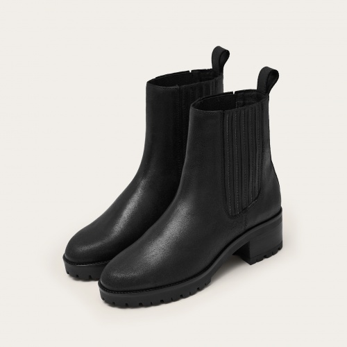 Amida boots, waxed black | Balagan Studio