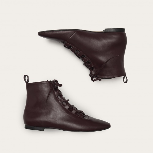 Lupa boots, burgundy | Balagan Studio
