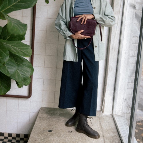 Mara torebka M, burgund | Balagan Studio