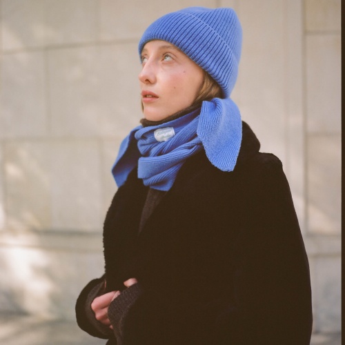 Wanda szalik, błękitny| Balagan Studio