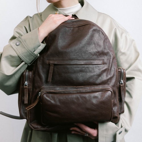 Atzel Backpack XL, deep brown | Balagan Studio
