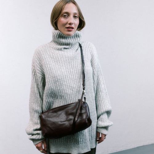 Marianne torebka M, ciemny brąz | Balagan Studio