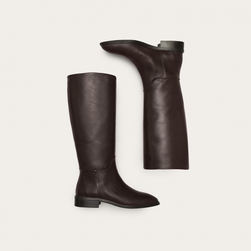 Polo High Boots, deep brown | Balagan Studio