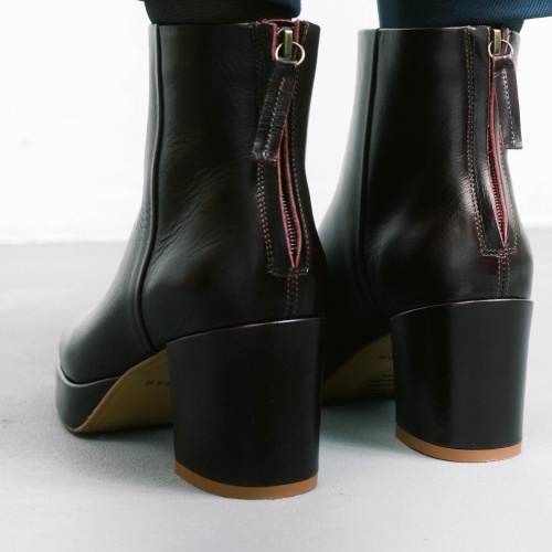 Elton Boots, mahogany | Balagan Studio