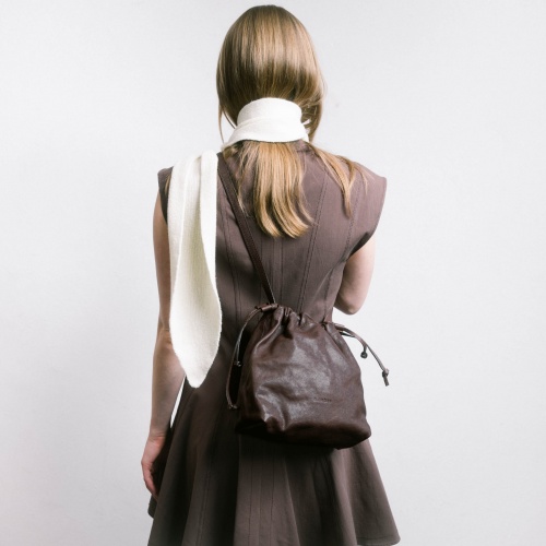 Dima Bag M, deep brown