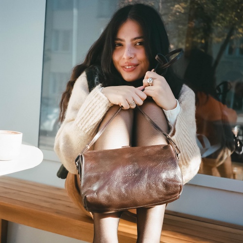Rofe Bag M, deep brown | Balagan Studio