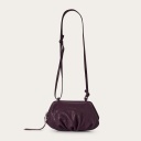 Plis Bag S, burgundy