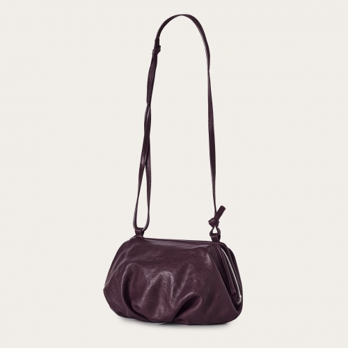 Plis torebka M, burgund | Balagan Studio