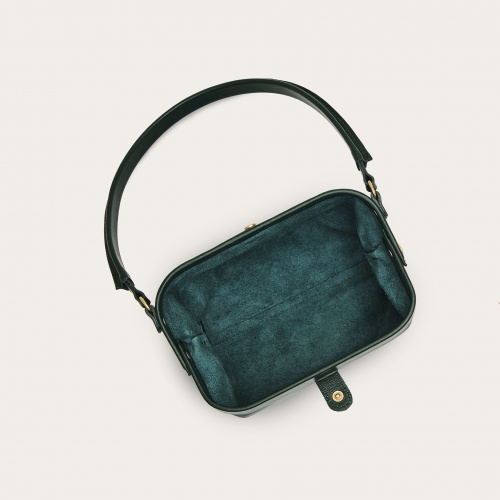 Roha Bag S, bottle green | Balagan Studio