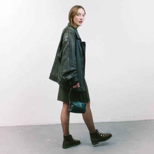 Roha Bag S, bottle green | Balagan Studio