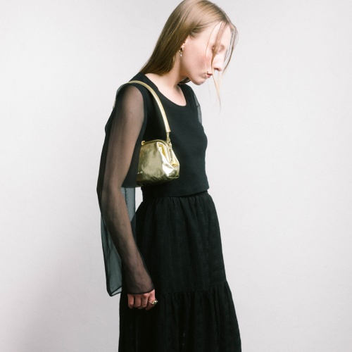 Roha Bag S, gold | Balagan Studio