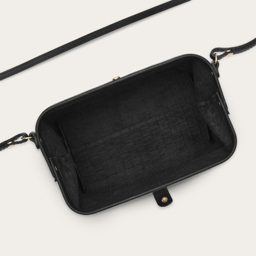 Rofe Bag M, matte black braid | Balagan Studio