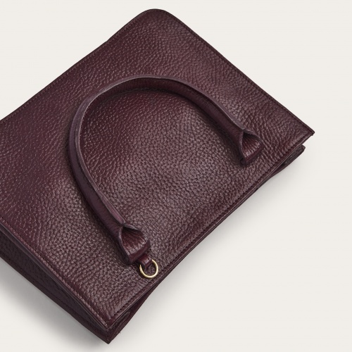 Alexa Bag M, burgundy | Balagan Studio